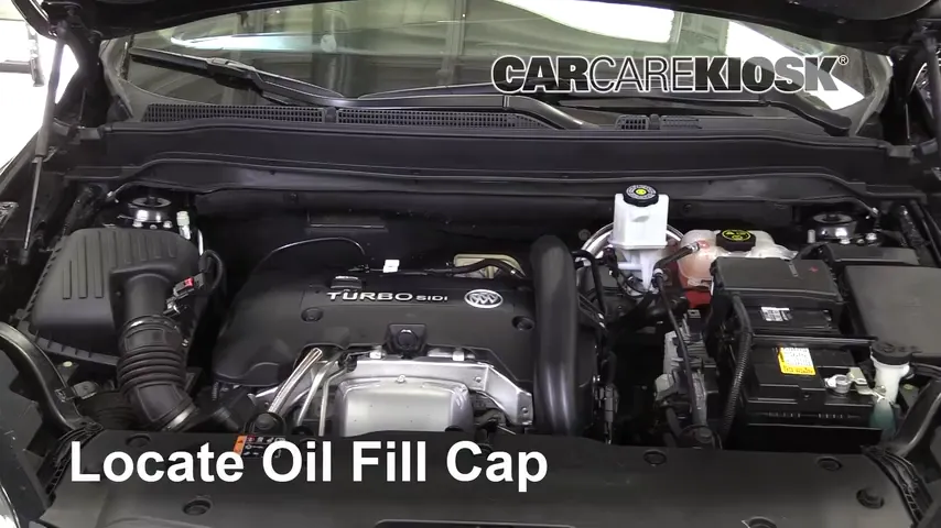 2016 Buick Envision Premium 2.0L 4 Cyl. Turbo Oil